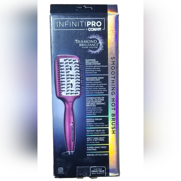 Conair Infiniti PRO Smoothing Hot Brush - Picture 3 of 4